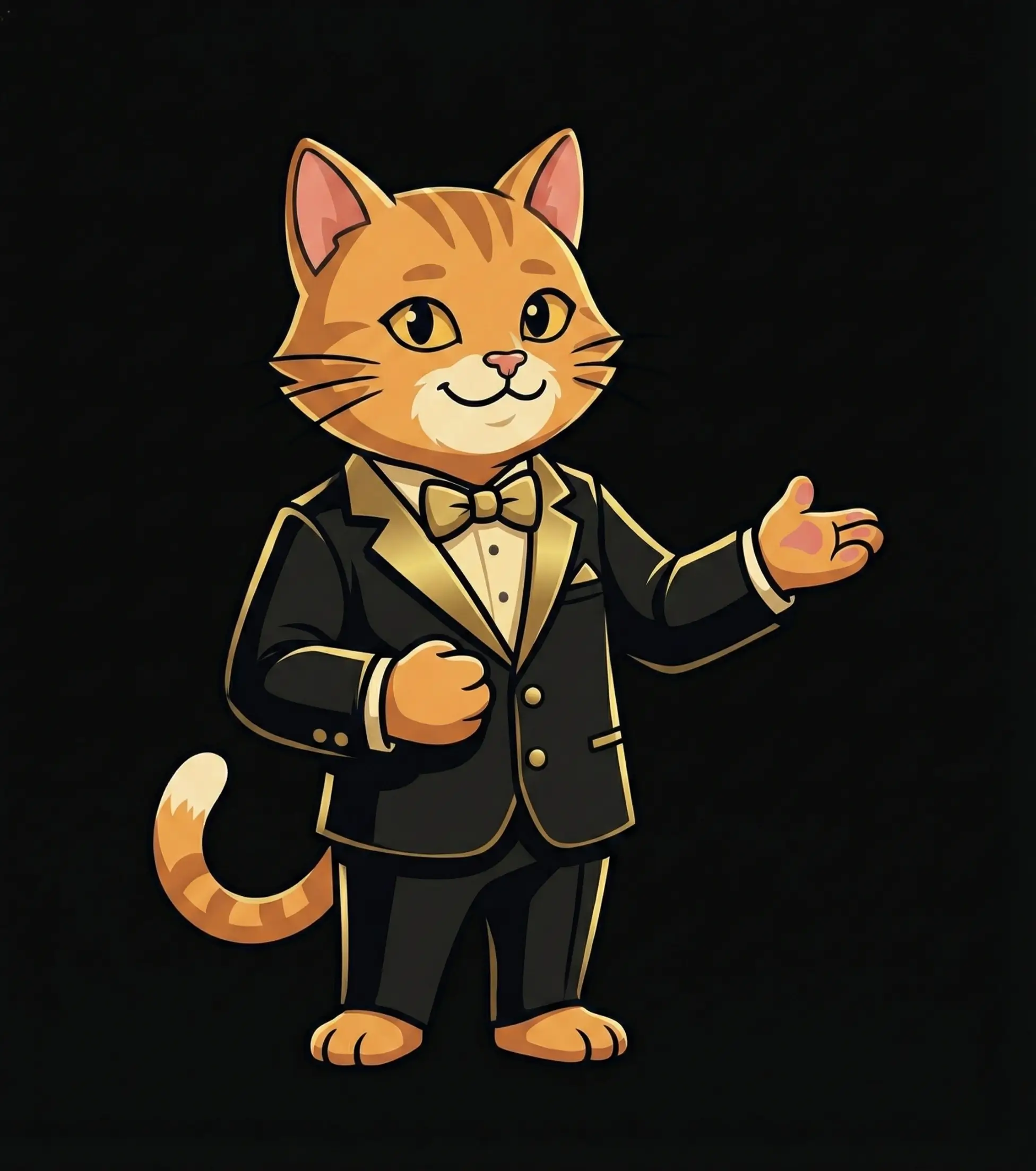 Маскот NextDish — цифровая платформа для ресторанов